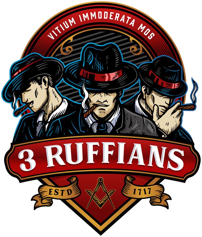 3 Ruffians logo